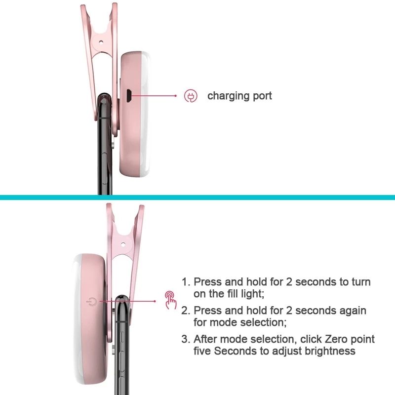 Mobile Phone Lens 15x Macro Lens Beauty Shooting Eyelashes Nails Make-Up Makeup Photo Fill Light LQ190 - Image 4