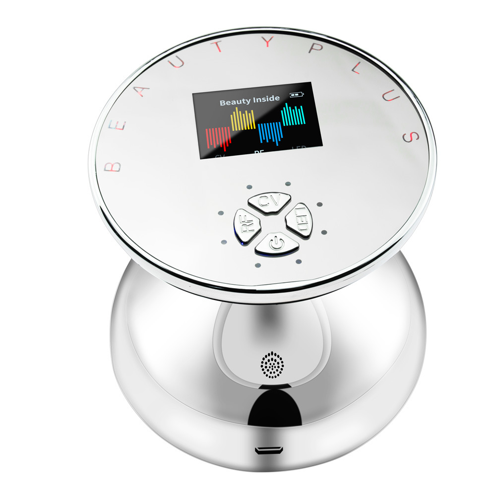 RF Beauty Instrument Shaping Slimming Ultrasonic Color Light Micro Current Slimming Household Fat Explosion Instrument Beauty Instrument - Image 6