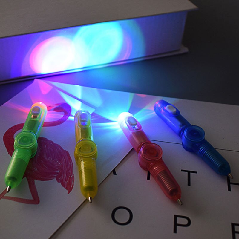 Luminous Rotating Fidget Spinner Pen