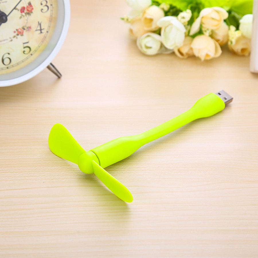Portable Flexible USB Cooler Mini Cooling Fan Cute Colorful Cooler For Laptop Desktop Computer - Image 6
