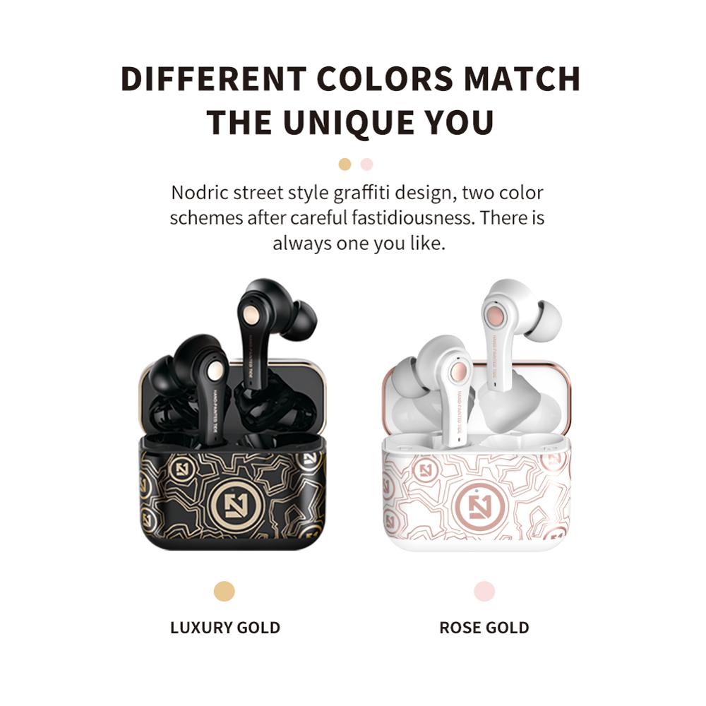 New TWS Bluetooth 5.0 Wireless Earphone Earbouds Sports Earphones 9D HIFI Stereo Noise Cancelling Waterproof Headset - Image 2