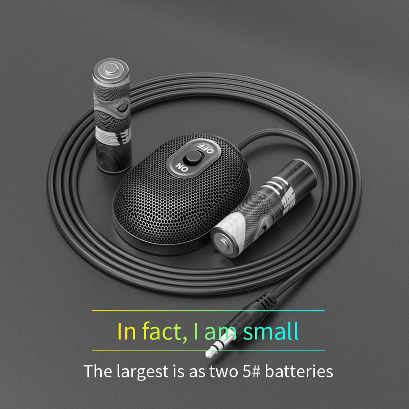 New 3.5mm Interface 360° Pickup Video Conference Omnidirectional Microphone Skype Language Chat Microphone - Image 4