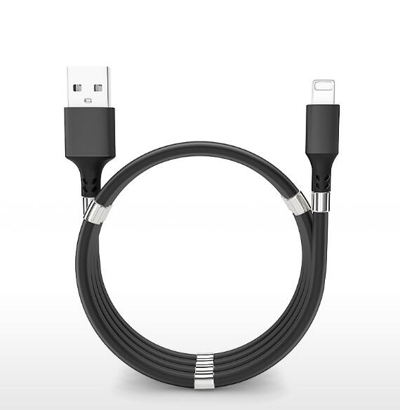 Magic Rope Magnetic Data Cable for Android IOS Type C Micro USB Magnetic Charging Cable Self Winding Data Cable Fast Charging - Image 7