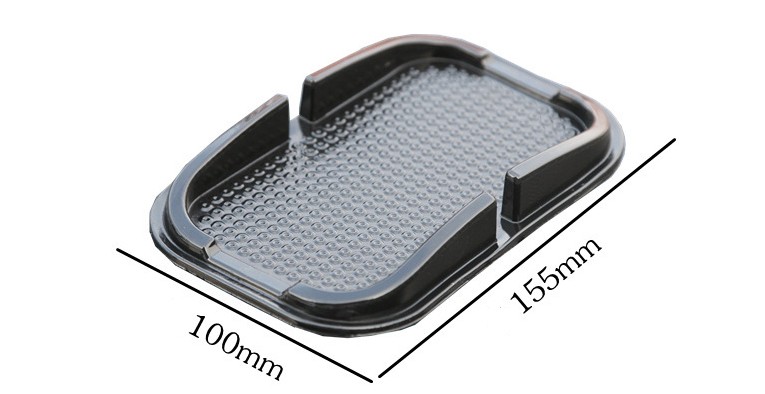 Black Car Dashboard Sticky Pad Mat - Image 3