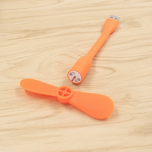 Portable Flexible USB Cooler Mini Cooling Fan Cute Colorful Cooler For Laptop Desktop Computer - Image 10