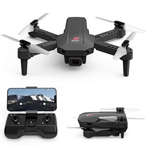 BEZGAR HQ054 Mini Foldable Drone for Kids w/ 1080P HD FPV Camera,Remote Control Drones with Camera for Adults ＆ Beginners,RC Quadcopter Toys Gifts for Boys Girls w/ One Key Start 3D Flips 2 Batteries