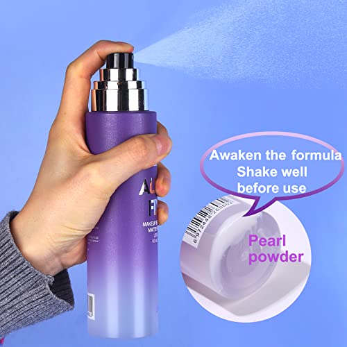 UCANBE Makeup Setting Spray - Matte Finishing Spray Long Lasting Face Mist, Oil Control Lightweight Hydrate Make Up Spray, 6.7 Fl Oz Large Size - Image 5