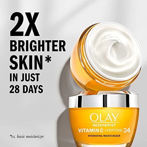 Olay Regenerist Vitamin C + Peptide 24 Brightening Face Moisturizer + Whip Face Moisturizer Travel/Trial Size Gift Set - Image 6