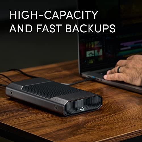 SanDisk Professional 18TB G-Drive Enterprise-Class External Desktop Hard Drive - 7200RPM Ultrastar HDD Inside, USB-C (10Gbps), USB 3.2 Gen 2, Mac Ready - SDPHF1A-018T-NBAAD - Image 7