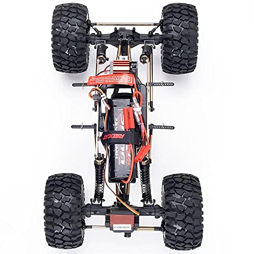 Redcat Racing Everest-10 Electric Rock Crawler with Waterproof Electronics, 2.4Ghz Radio Control (1/10 Scale), Red/Black - Image 7