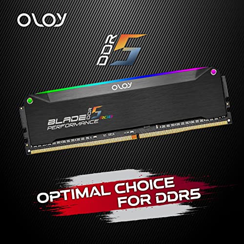 OLOy DDR5 RAM 32GB (2x16GB) Blade-RGB RGB 5200 MHz CL36 1.25V UDIMM (MD5U1652361BRKDE) - Image 6
