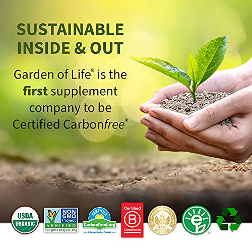 Garden of Life Vitamin Code Iron Supplement, Healthy Blood - 60 Vegan Capsules, 28g Iron, Vitamins B, C, Trace Minerals, Fruit Veggies, Probiotics - Iron Supplements for Women Energy, Anemia Support - Image 4