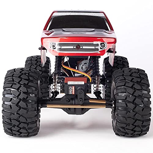 Redcat Racing Everest-10 Electric Rock Crawler with Waterproof Electronics, 2.4Ghz Radio Control (1/10 Scale), Red/Black - Image 12