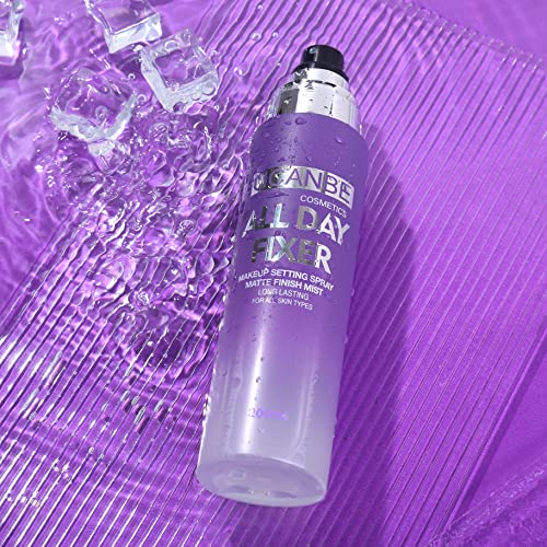 UCANBE Makeup Setting Spray - Matte Finishing Spray Long Lasting Face Mist, Oil Control Lightweight Hydrate Make Up Spray, 6.7 Fl Oz Large Size - Image 2